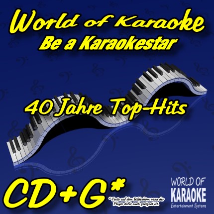 CD-Cover-Karaoke-40 Jahre Top-Hits-