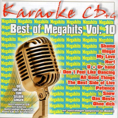 Best Of Megahits Vol. 10 - Karaoke Playbacks - CD+G