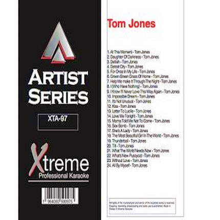 TOM JONES - Karaoke Playbacks - XTA97