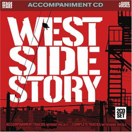 West Side Story – Audio Karaoke Playbacks - CD Frontseite