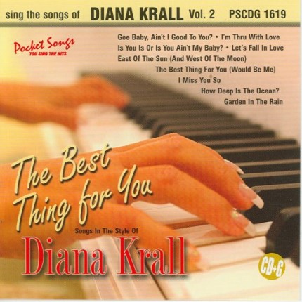 Diana Krall - Karaoke Playbacks - PSCDG 1619 - CD-Front