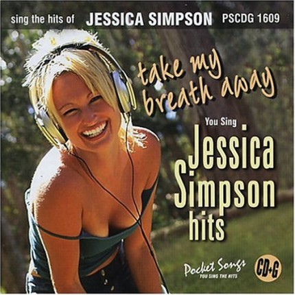Jessica Simpson - Take My Breath - Karaoke Playbacks - PSCDG 1609 - CD-Front