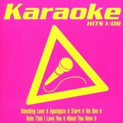 Karaoke Hits 1-08 - Audio Karaoke Playbacks - CD-Front