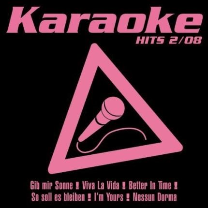 Karaoke Hits 2-08 - Audio Playbacks - CD-Front