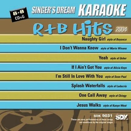 R&B Hits 2004 - SDK 9031 - Karaoke Playbacks -CD-Front
