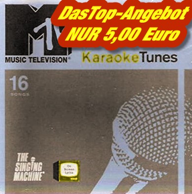 The Singing Machine - KARAOKE TUNES - MTV - Karaoke Playbacks - CD-Front.jpg