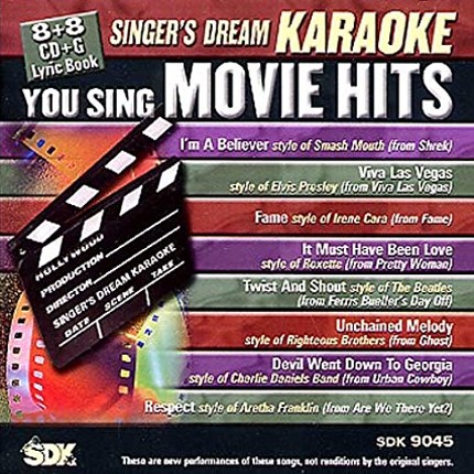 You Sing Movie Hits - Karaoke Playbacks - SDK 9045 - CD-Front