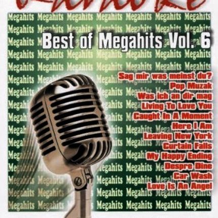 Best of Megahits Vol. 06 - DVD - Karoke Playbacks - Front -