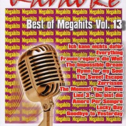 Best Of Megahits Vol. 13 - Karaoke Playbacks - DVD - Front -