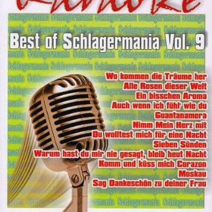 Best Of Schlagermania Vol. 9 DVD - Karaoke Playbacks - DVD-Front