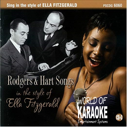 Karaoke Playbacks – PSCDG 6060 – Ella Fitzgerald Sings Rodgers & Hart Songs