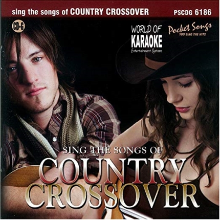 Karaoke Playbacks – PSCDG 6186 – Country Crossover - Cover