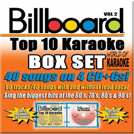 Billboard Top 10 Karaoke Playbacks Vol. 2 - Frontbild