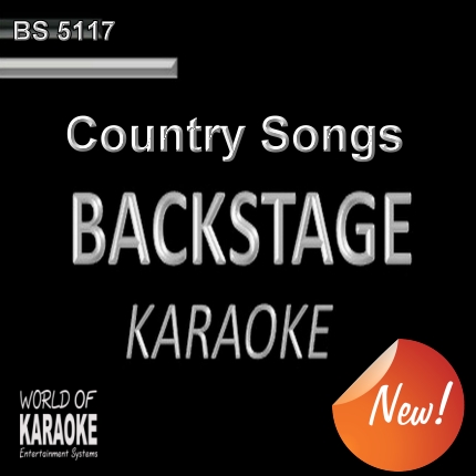 BACKSTAGE KARAOKE – COUNTRY SONGS CD+G – BS5117